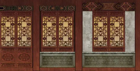 谢岗镇隔扇槛窗的基本构造和饰件